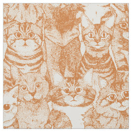 nur Kätzchen Gewürz Stoff