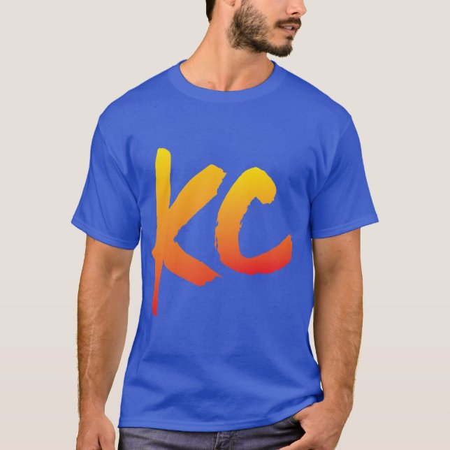Nur KC rot fade T-Shirt (Vorderseite)