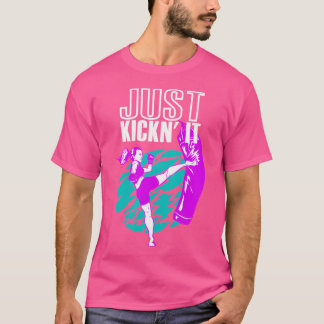 Nur Kickn' It Funny Kickboxing T-Shirt