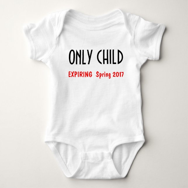 Nur Kind 1 Baby Strampler (Vorderseite)