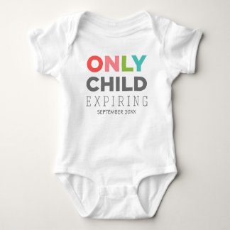 NUR KIND AUSlaufen [IHR DATUM HIER] Baby Strampler