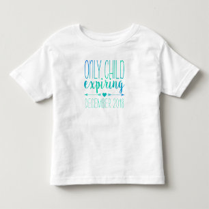 Nur Kind auslaufen - Türkis Ombre Kleinkind T-shirt