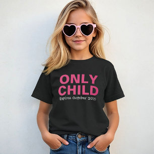 Nur Kind erloschen Funny Pink Big Sister T-Shirt