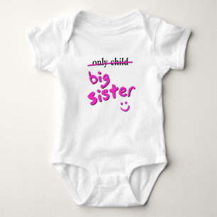 Nur Kind / Große Schwester Baby Strampler