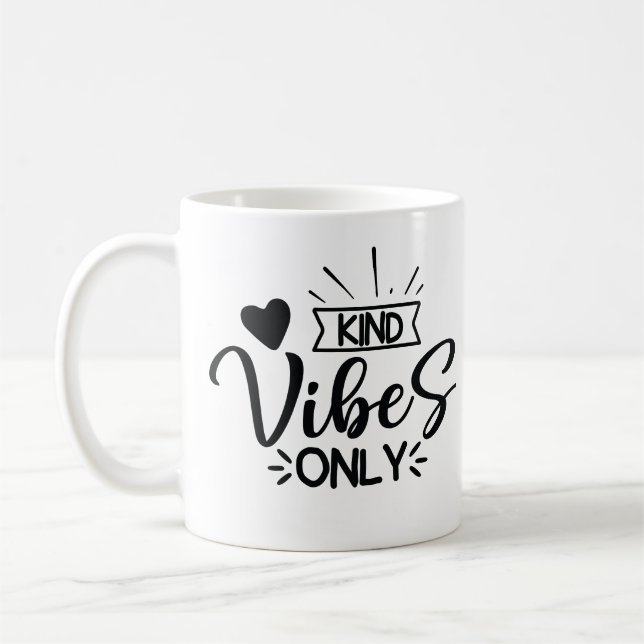 Nur Kind Vibes Kaffeetasse (Links)