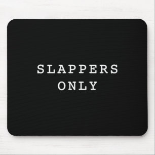 Nur Klatscher Hockeyspieler Puck Ftb Party Trinken Mousepad