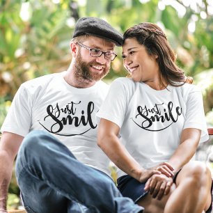 Nur lächeln T-Shirt