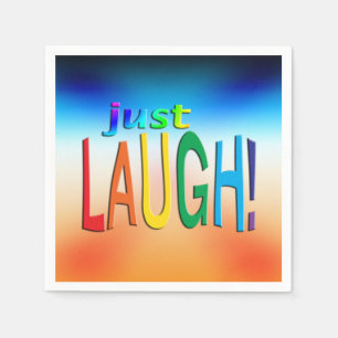 Nur lachen serviette