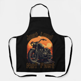Nur lautes, nicht schnelles Motorrad, Chopper Schürze