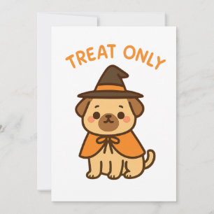 Nur Leckerei: Halloween Pup Edition Einladung