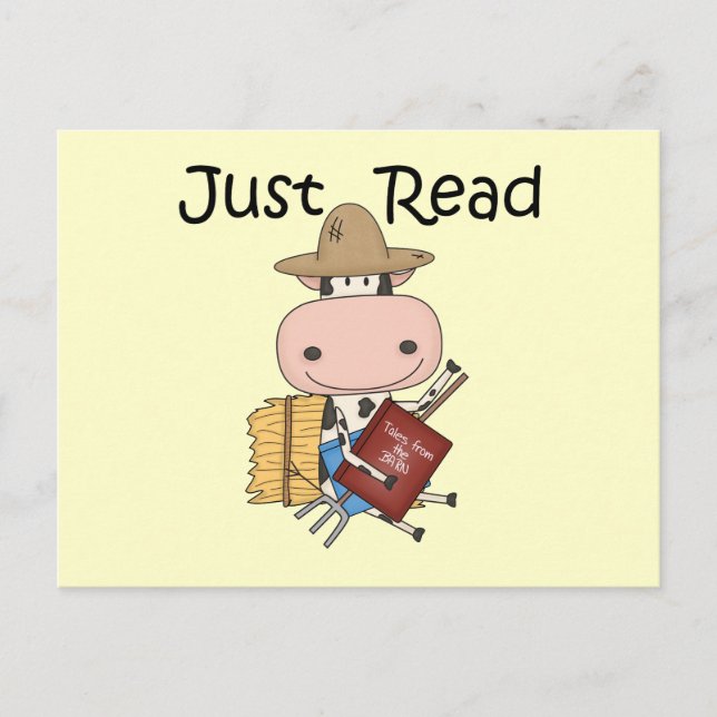 Nur lesen postkarte (Vorderseite)