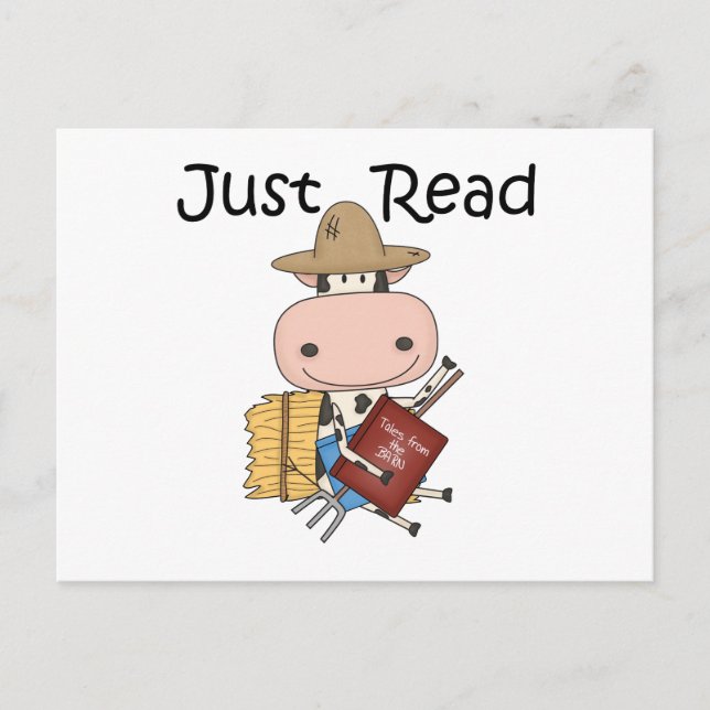 Nur lesen postkarte (Vorderseite)