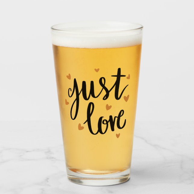 Nur Liebe Glas (Vorne (Gefüllt))