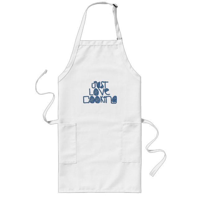 Nur Liebe Kochen Lange Schürze (Vorne)
