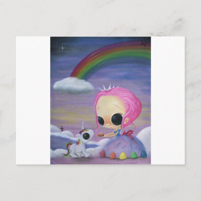 Nur Liebe und Lachen Postkarte (Vorderseite)