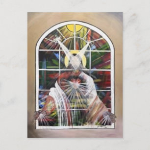 Nur Liebe unterrichten Postkarte