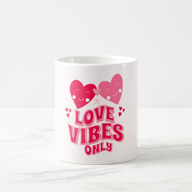 Nur Liebe Vibes Kaffeetasse (Mittel)