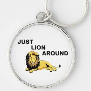 NUR LION RUND SCHLÜSSELANHÄNGER
