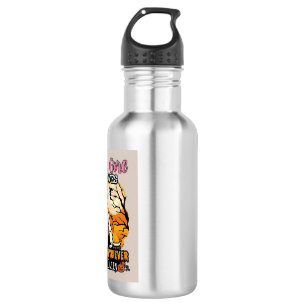 Nur Mädchen, das Labrador Retriever Halloween W li Edelstahlflasche