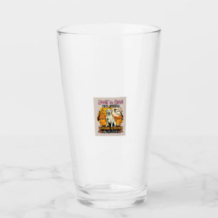 Nur Mädchen, das Labrador Retriever Halloween W li Glas