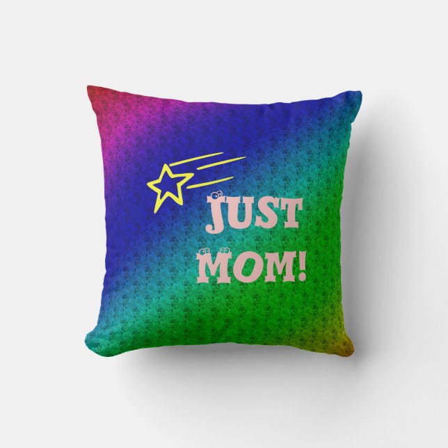 Nur Mama Superstar Kissen (Vorderseite)