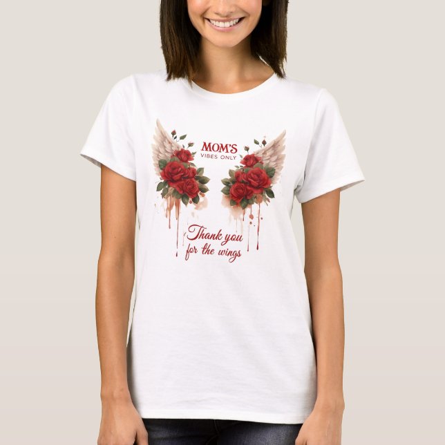 "Nur Mama Vibes." T-Shirt (Vorderseite)