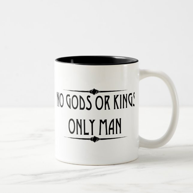 Nur Mann-Tasse Zweifarbige Tasse (Rechts)