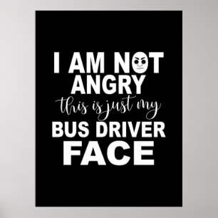 Nur mein Busfahrerstand Poster