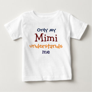 Nur mein Mimi versteht mich Säugling Kleinkind T - Baby T-shirt