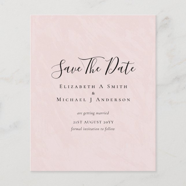 NUR Minimalistische HAUSHALTSDATEN FÜR DEN klassis Flyer (Vorne)