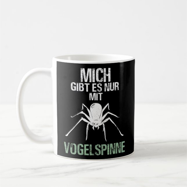 Nur mit Bird Spider Spider Web Spider Pet Tarant Kaffeetasse (Links)
