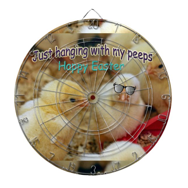 Nur mit meinen Pieps Dartscheibe (vorne)