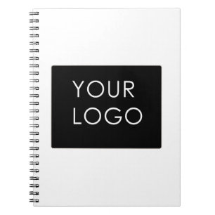 Nur modernes Minimalistisches Firmenlogo Notizblock