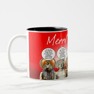NUR MYTH-MAS! - ZWEIFARBIGE TASSE