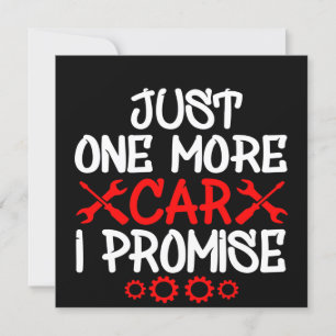 Nur noch ein Auto, das ich verspreche Einladung