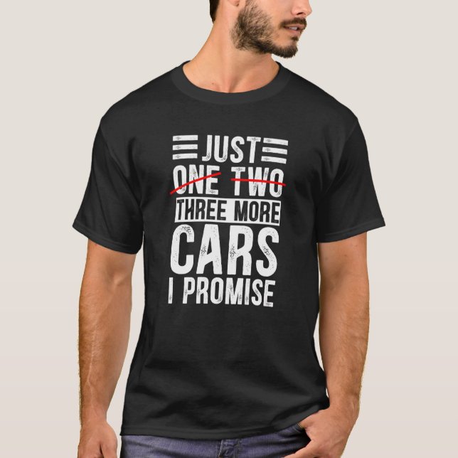Nur noch ein Auto, das ich versprechen, Mechanisch T-Shirt (Vorderseite)