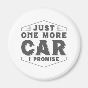 Nur noch ein Auto Magnet