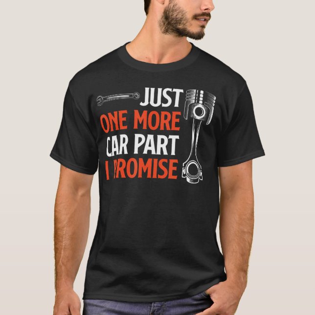 Nur noch ein Auto Teil I Versprechen - Autoenthusi T-Shirt (Vorderseite)