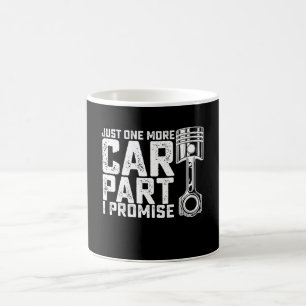 Nur noch ein Auto Teil I Versprechen Automechanik Kaffeetasse