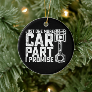 Nur noch ein Auto Teil I Versprechen Automechanik Keramik Ornament