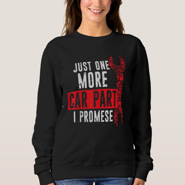 Nur noch ein Auto Teil I Versprechen gestört Mecha Sweatshirt (Vorderseite)