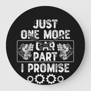 Nur noch ein Auto Teil I Versprechen Große Wanduhr