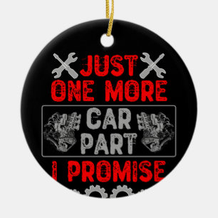 Nur noch ein Auto Teil I Versprechen Keramik Ornament