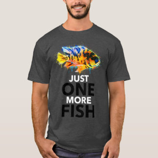 Nur noch ein Farbpinseldesign T-Shirt