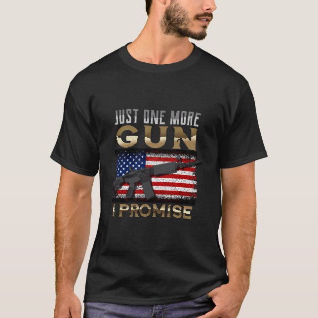 Nur noch ein Gun I Versprechen Shirt Geschenk 2. Ä (Vorderseite)