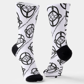 Nur noch ein Hyperkubus Tag 4-D Polytope Socken