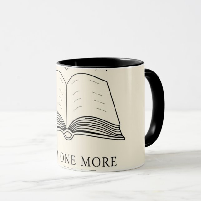 Nur noch ein Kapitel - Cozy Buchliebe Tasse (VorderseiteRechts)