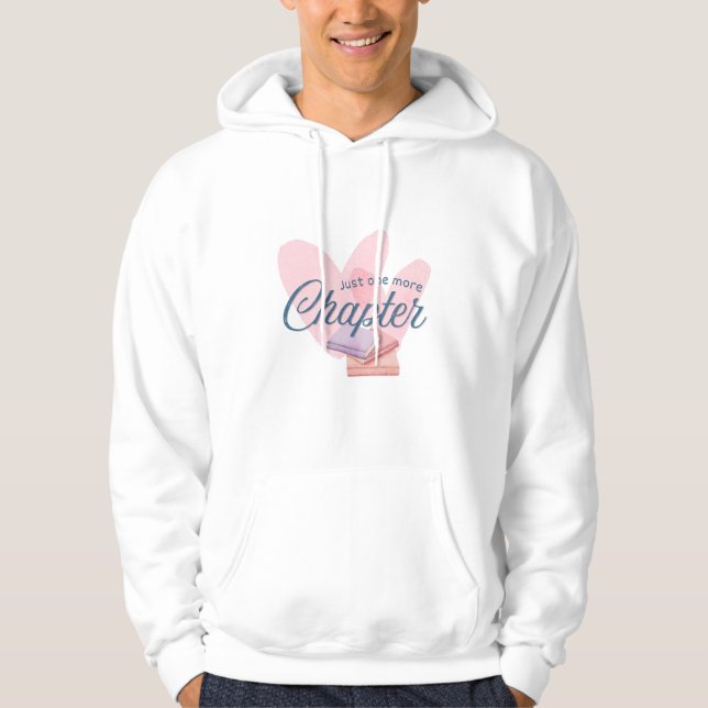 Nur noch ein Kapitel Hoodie (Vorderseite)