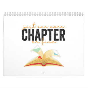 Nur noch ein Kapitel oder fünf lustige Bücherliebh Kalender