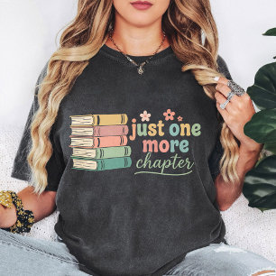 Nur noch ein Kapitel Retro Bücherwurm T-Shirt